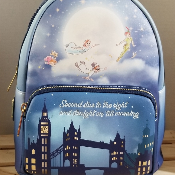 Loungefly Handbags - Loungefly Disney Peter Pan Mini Backpack